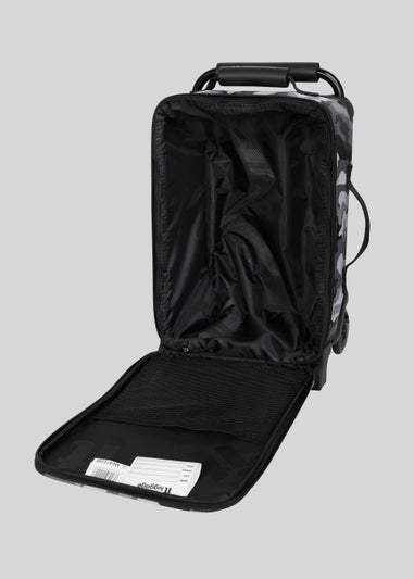 Kids IT Luggage Grey Camo World's Lightest Cabin Suitcase
