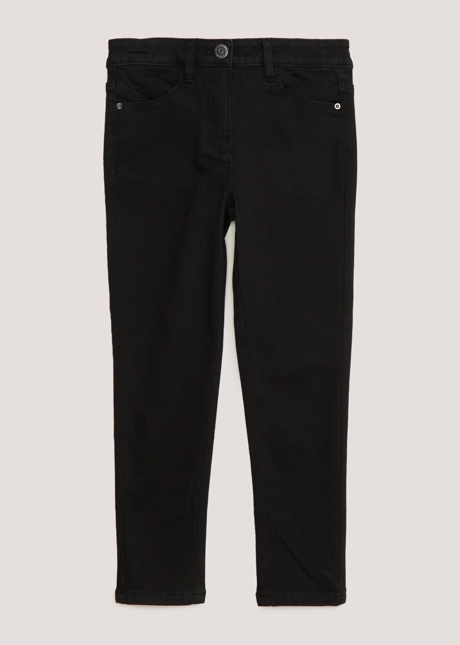 Girls Black Skinny Jeans (4-13yrs)