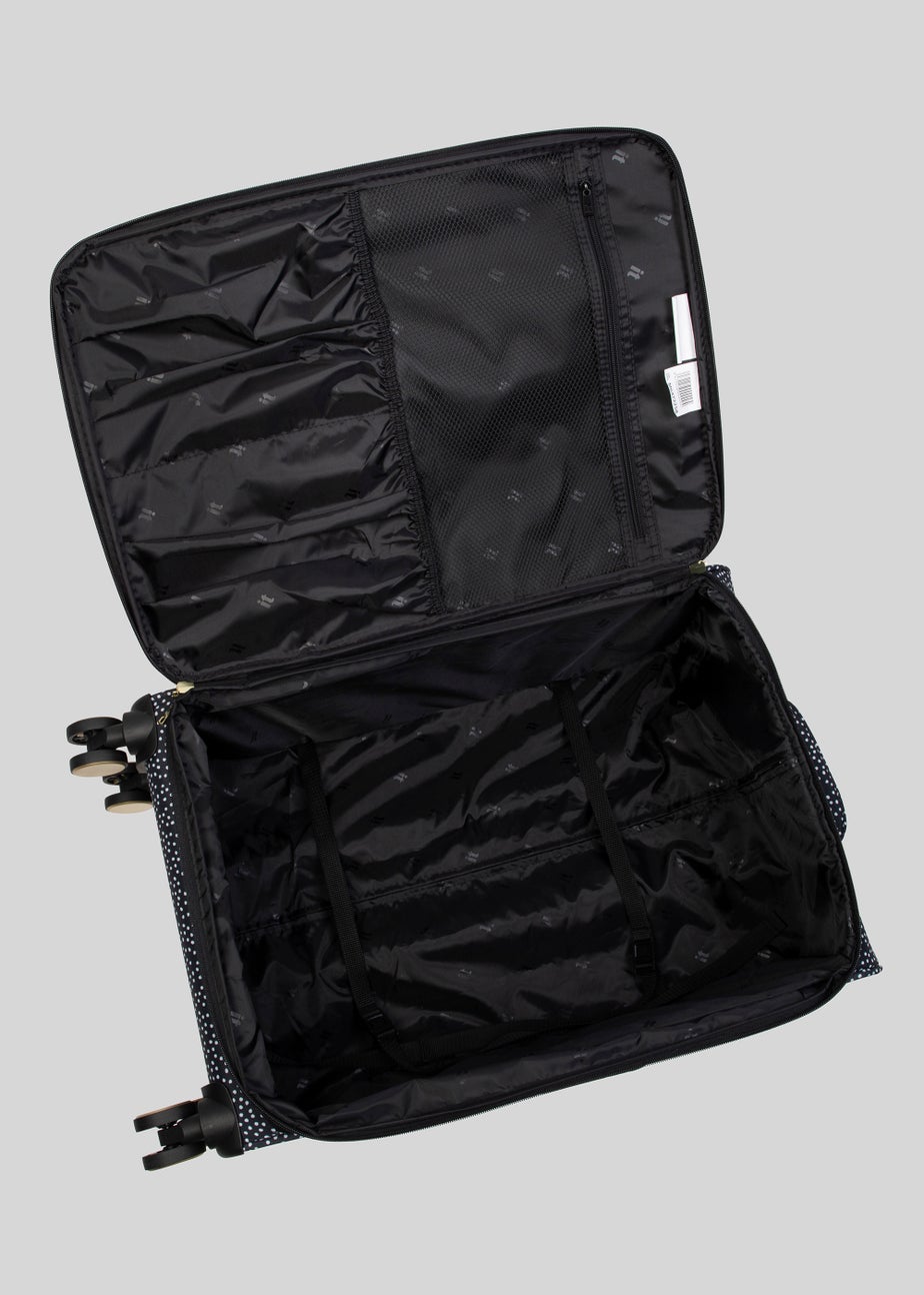 IT Luggage True-Lite Black Spot Suitcase