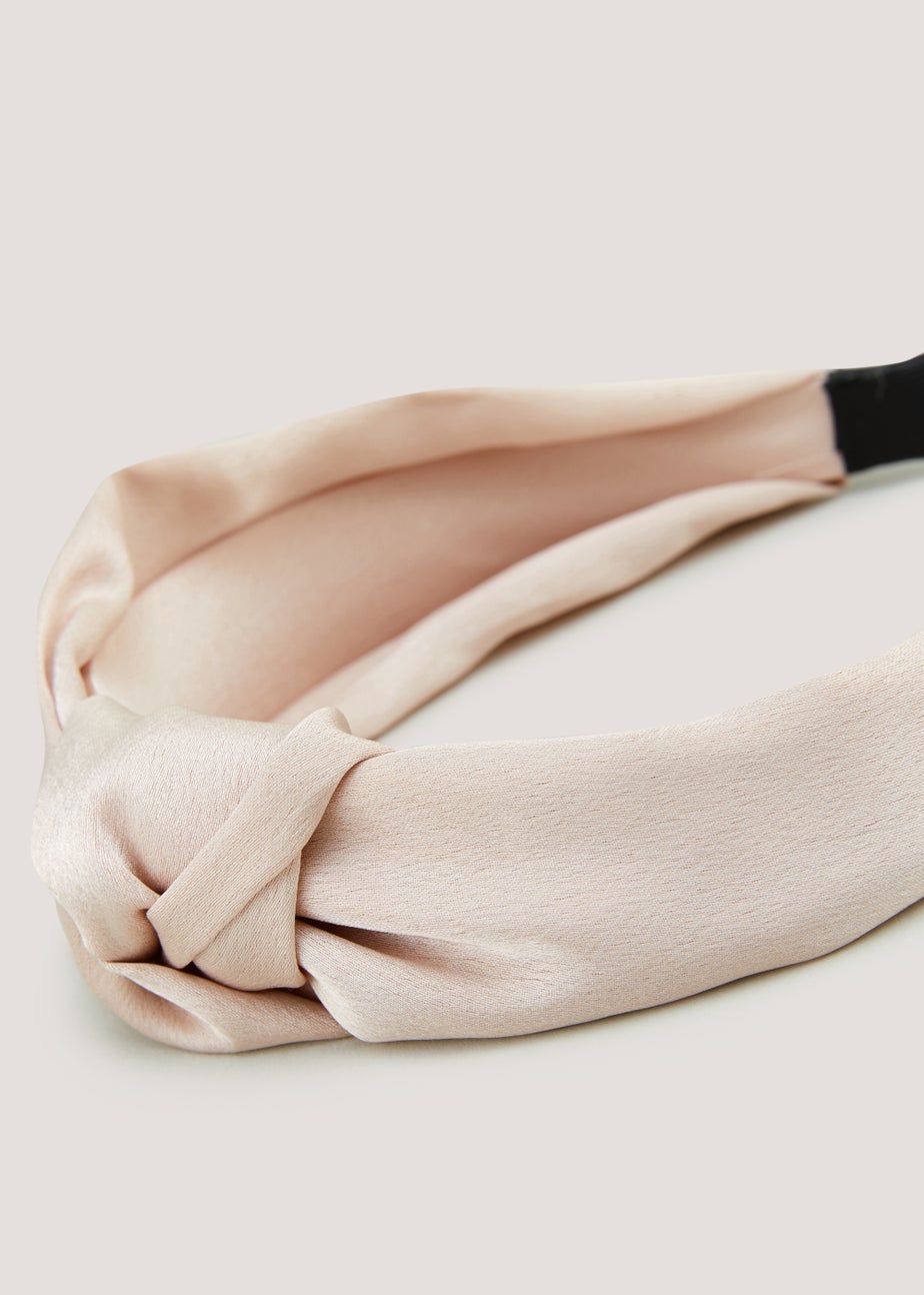 Pink Silk Hairband