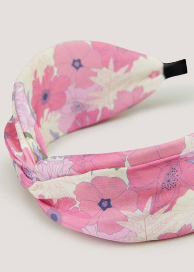 Multicoloured Floral Print Headband