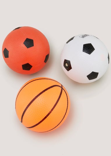 Kids 3 Pack Sports Balls