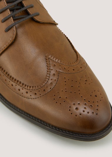 Tan Brogues