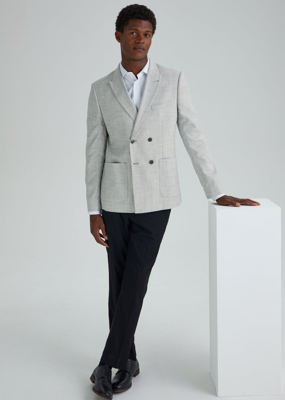 Taylor & Wright Murphy Grey Check Suit Jacket