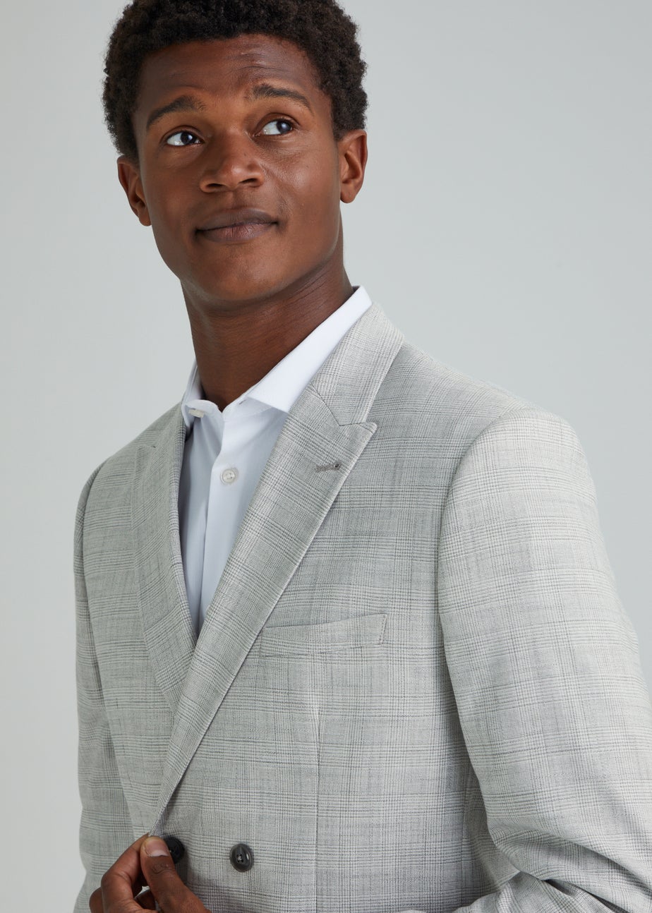 Taylor & Wright Murphy Grey Check Suit Jacket