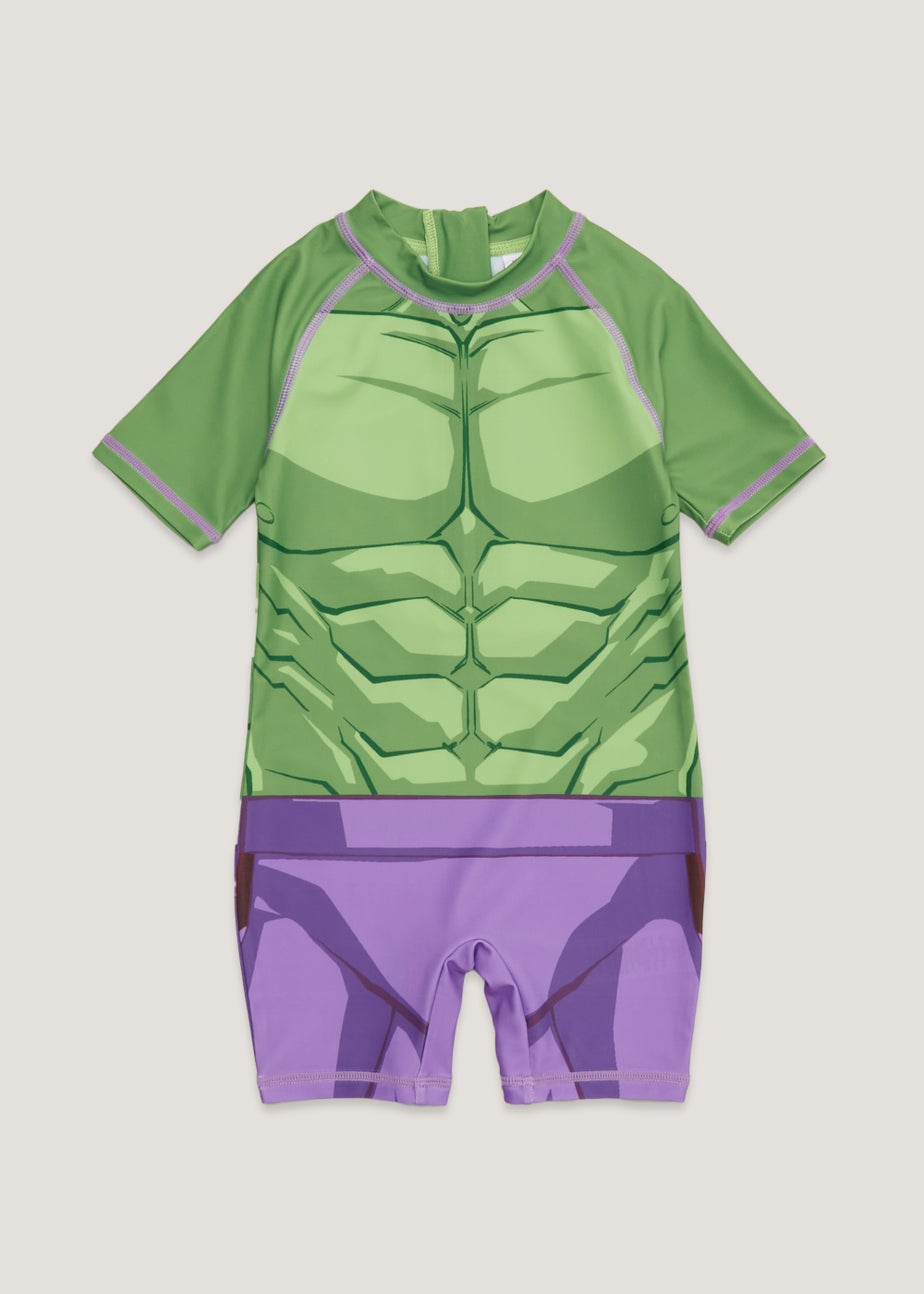 Kids Marvel Hulk Surf Suit (9mths-4yrs)