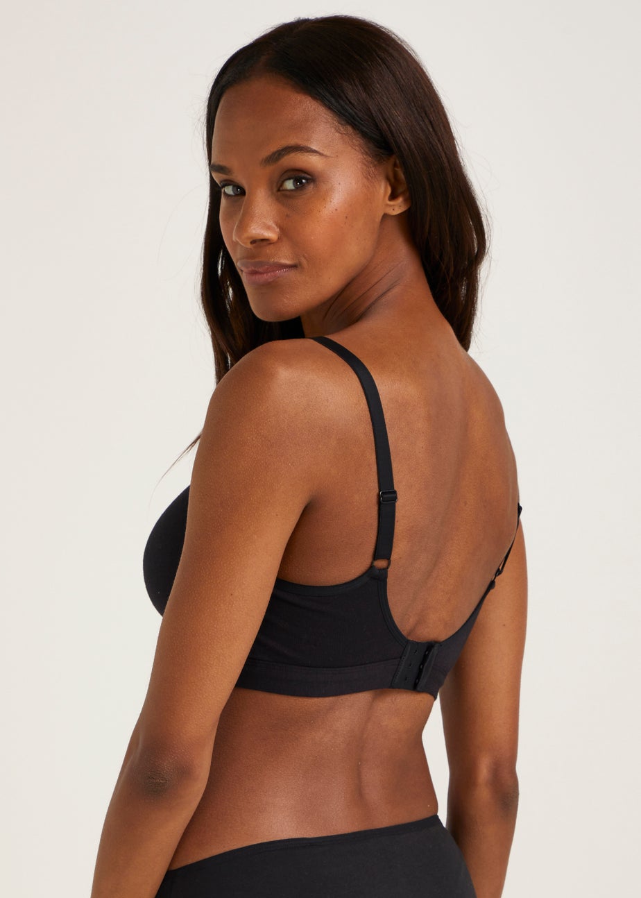 Black Post Surgery Bra