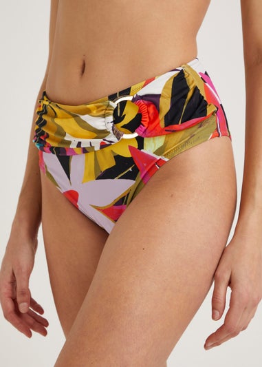Et Vous Multicoloured Floral Bikini Bottoms