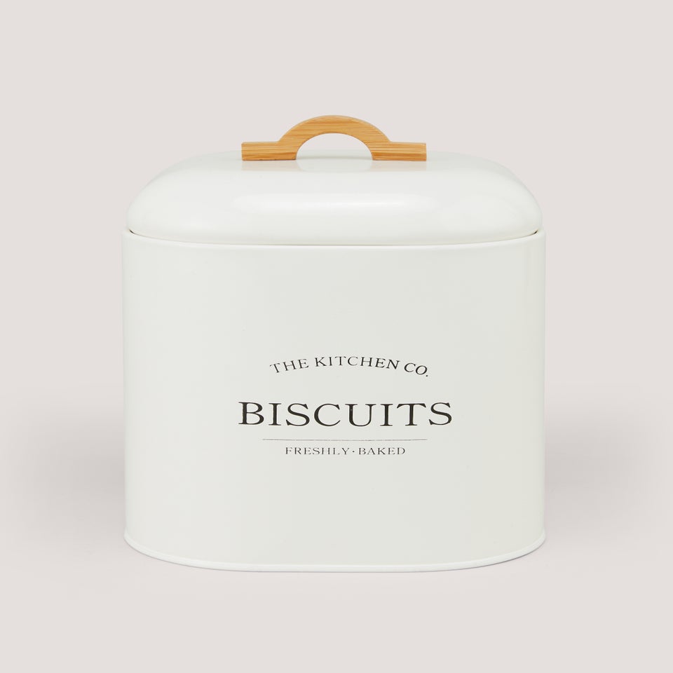 Cream Biscuit Tin