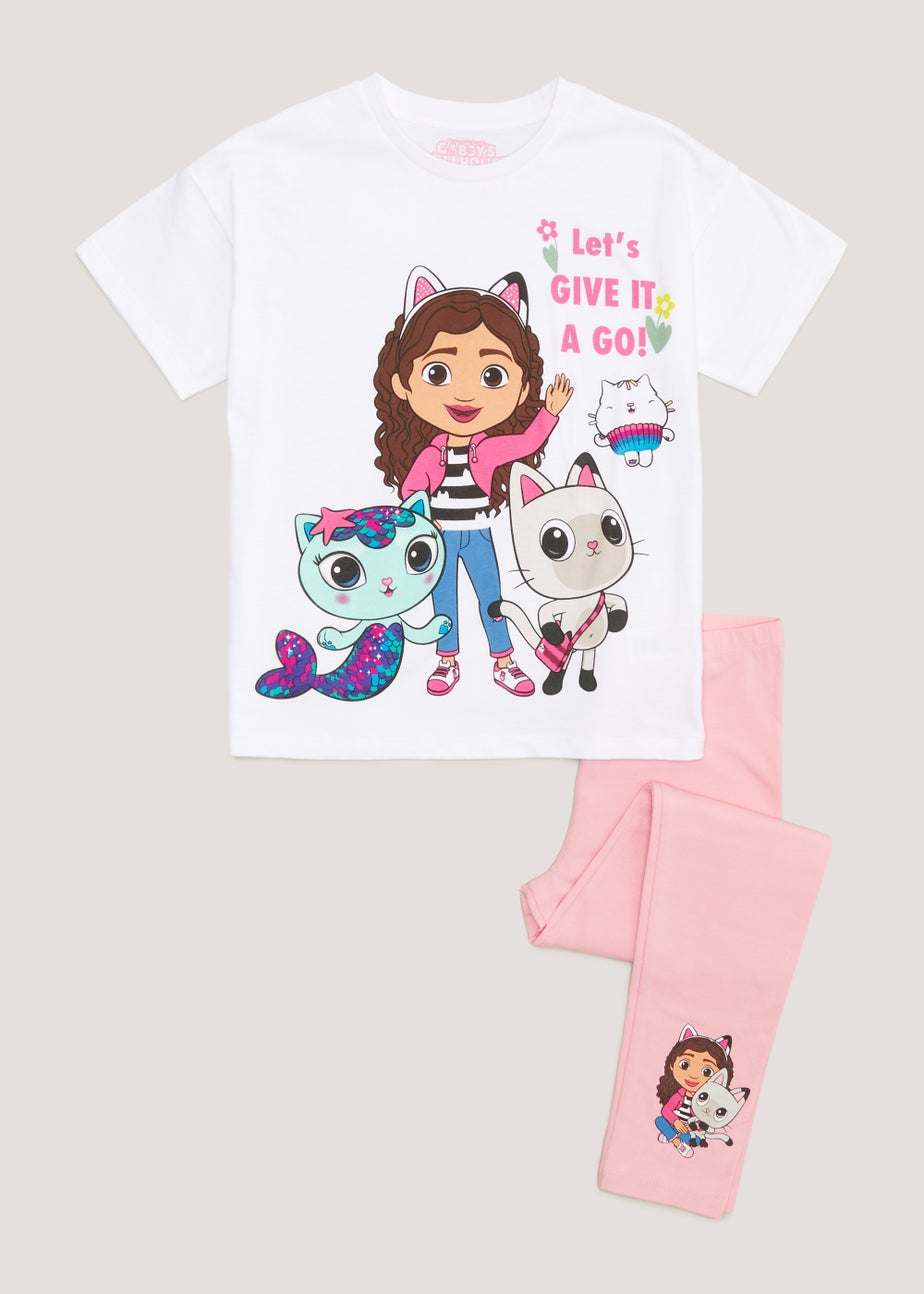 Girls Gabby's Dollhouse Top & Leggings Set (2-9yrs)