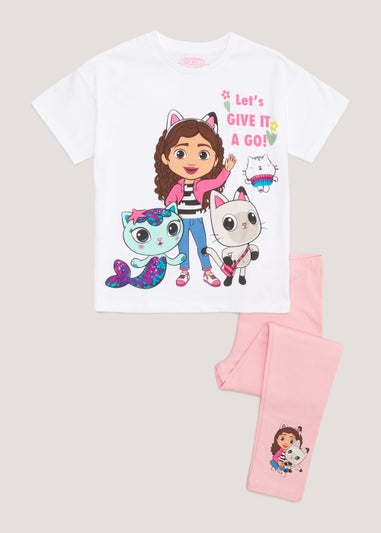Girls Gabby's Dollhouse Top & Leggings Set (2-9yrs)