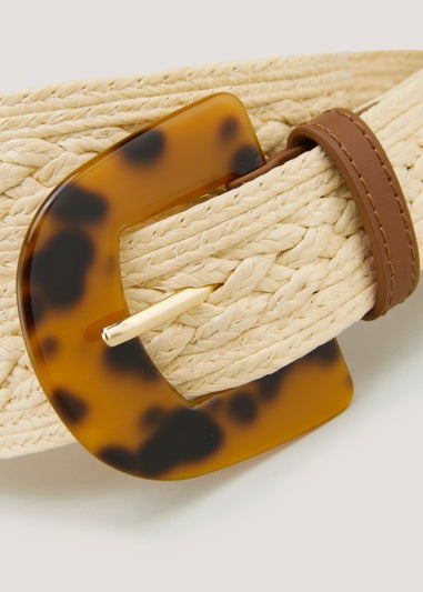 Natural Tortoise Shell Belt