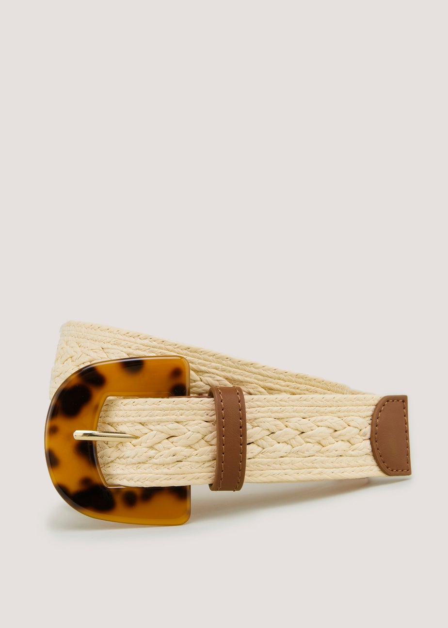 Natural Tortoise Shell Belt