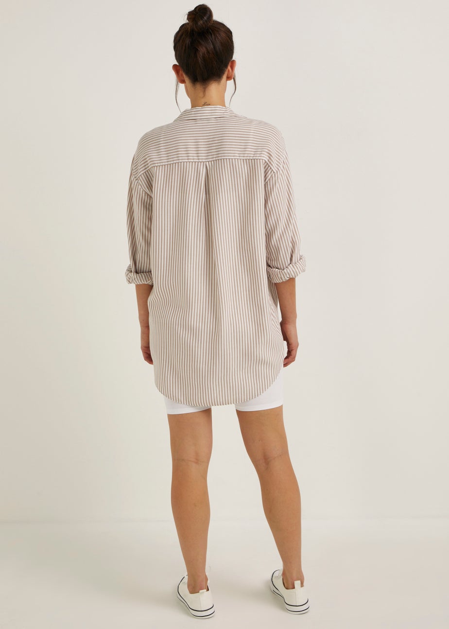 White Cycling Shorts