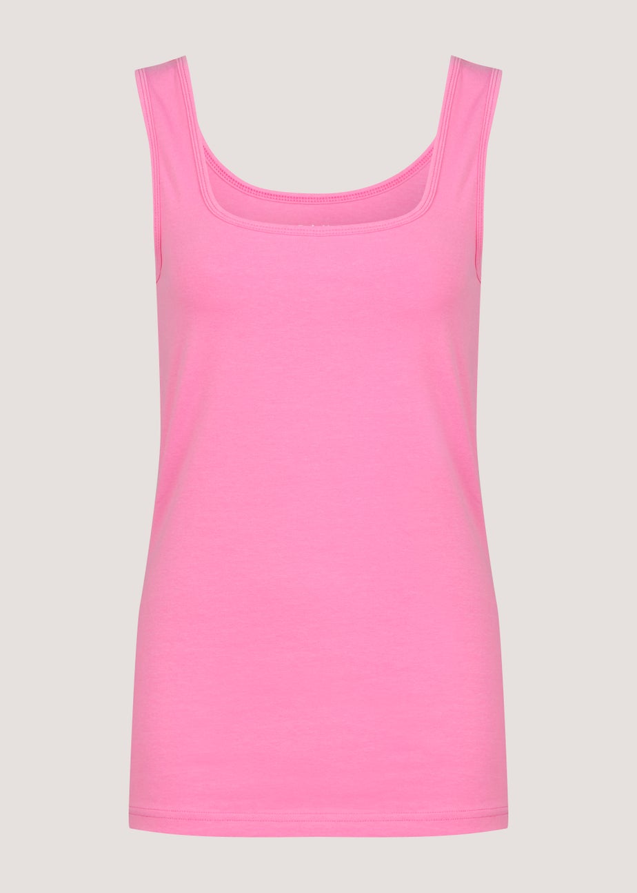 Pink Short Vest Top