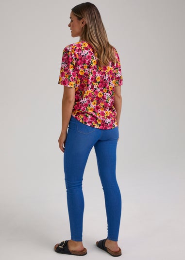 Rosie Blue Pull On Jeggings