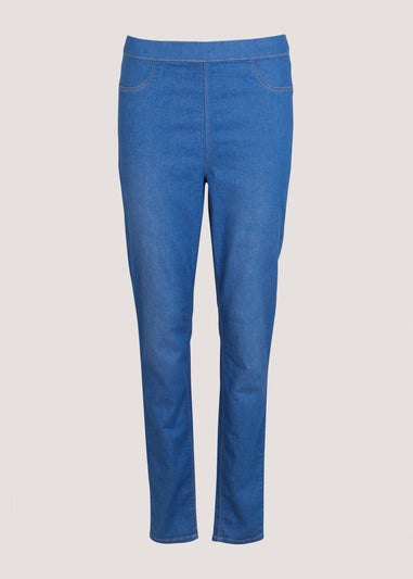 Rosie Blue Pull On Jeggings
