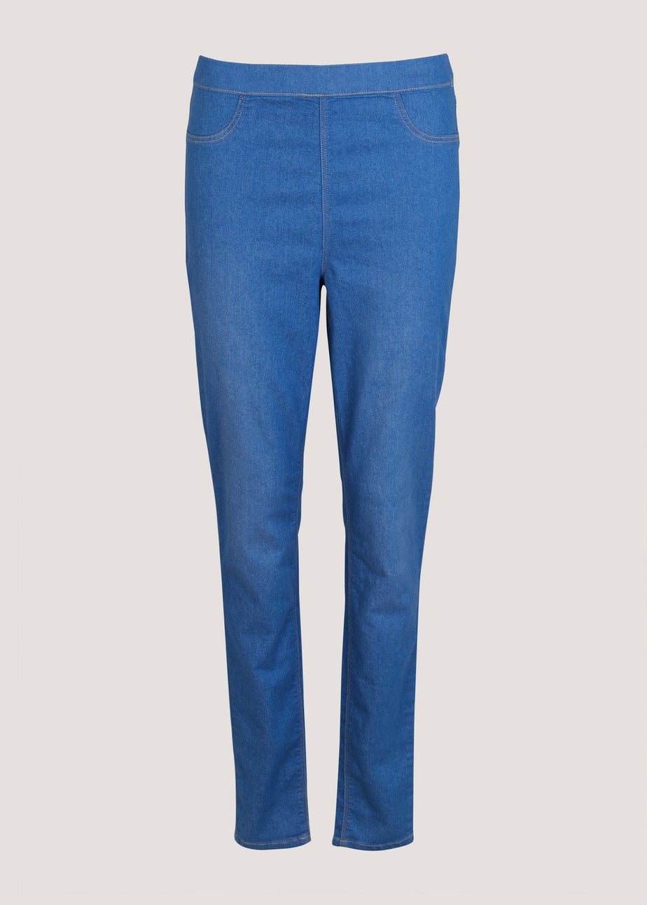 Rosie Blue Pull On Jeggings