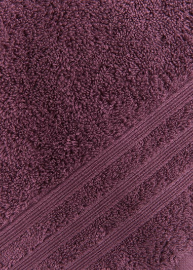 Purple 100% Egyptian Cotton Towels