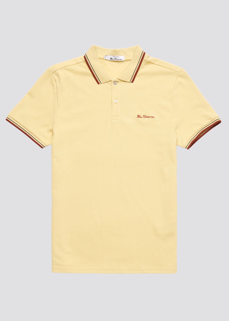 Ben Sherman Yellow Polo Shirt