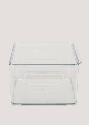 Clear Acrylic Fridge Organiser With Lid