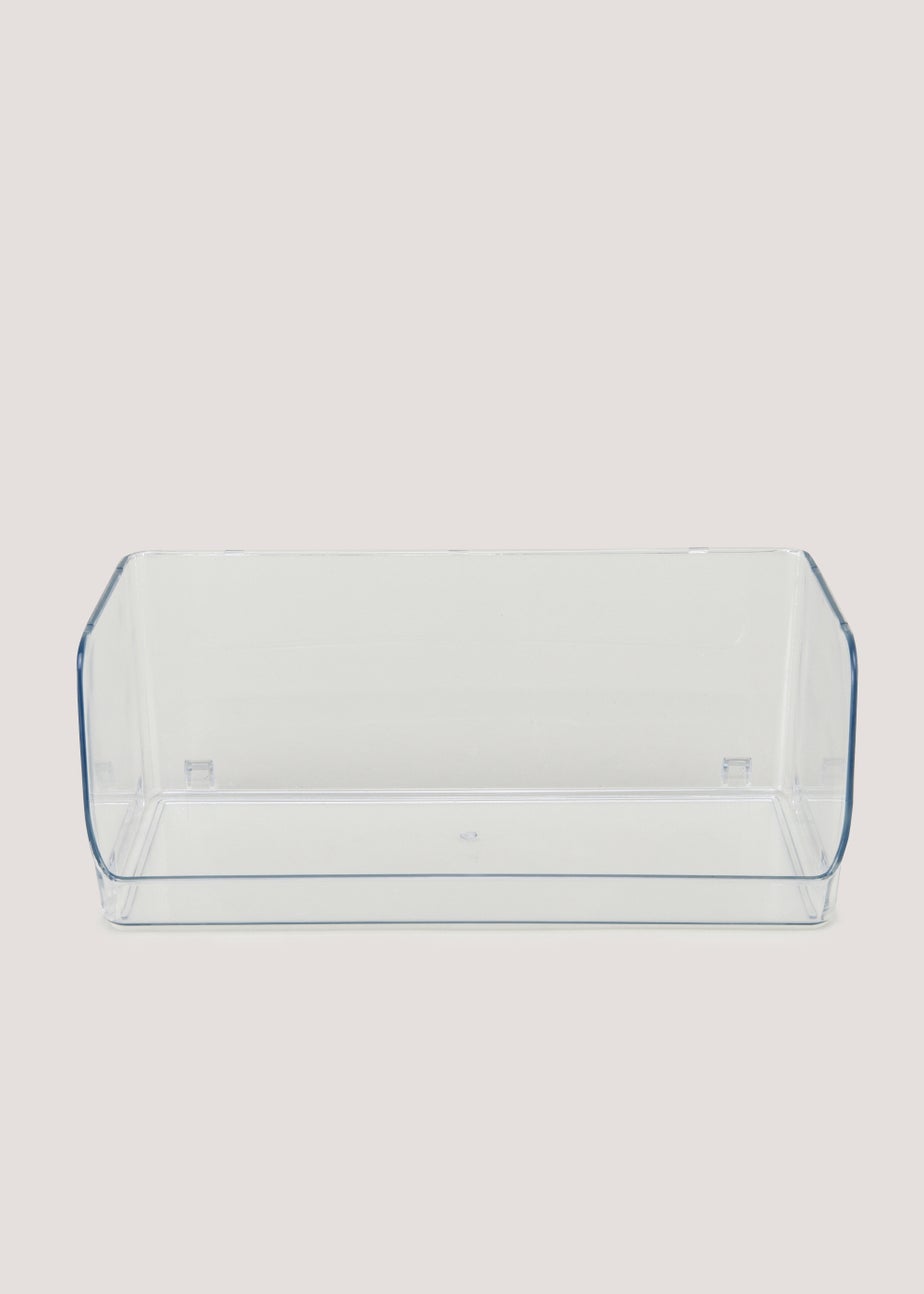Clear Stackable Fridge Storage (32cm x 15cm x 12.5cm)