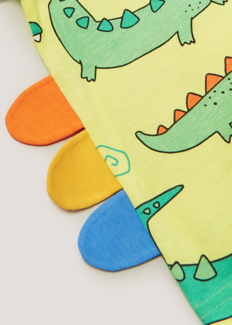 Boys 2 Pack 3D Spike Short Pyjama Sets (9mths-5yrs)