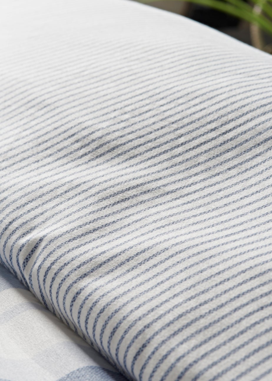 Blue Stripe Duvet Cover