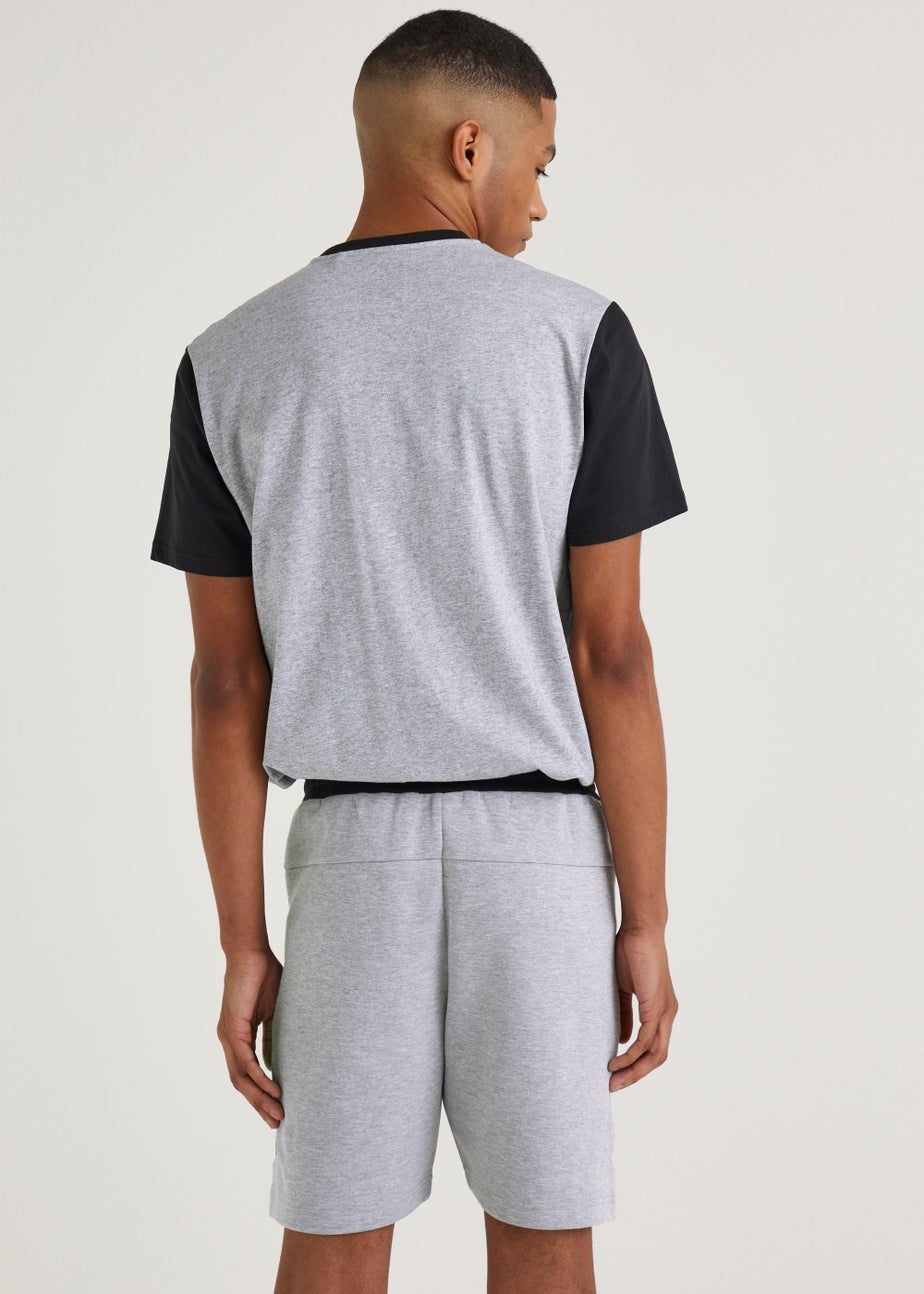 US Athletic Grey Jogger Shorts