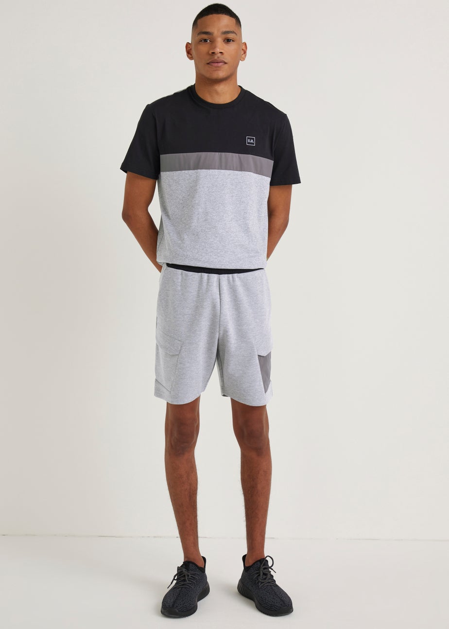 US Athletic Grey Jogger Shorts