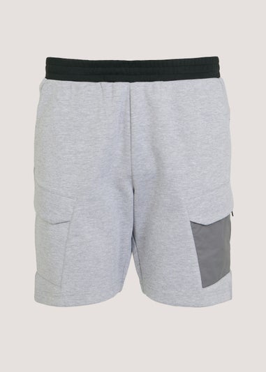 US Athletic Grey Jogger Shorts