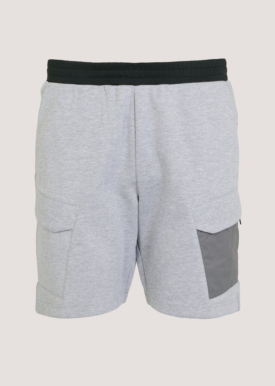 US Athletic Grey Jogger Shorts