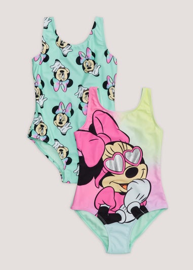 Kids 2 Disney Mininie Mouse Swimming Costumes (4-11yrs)