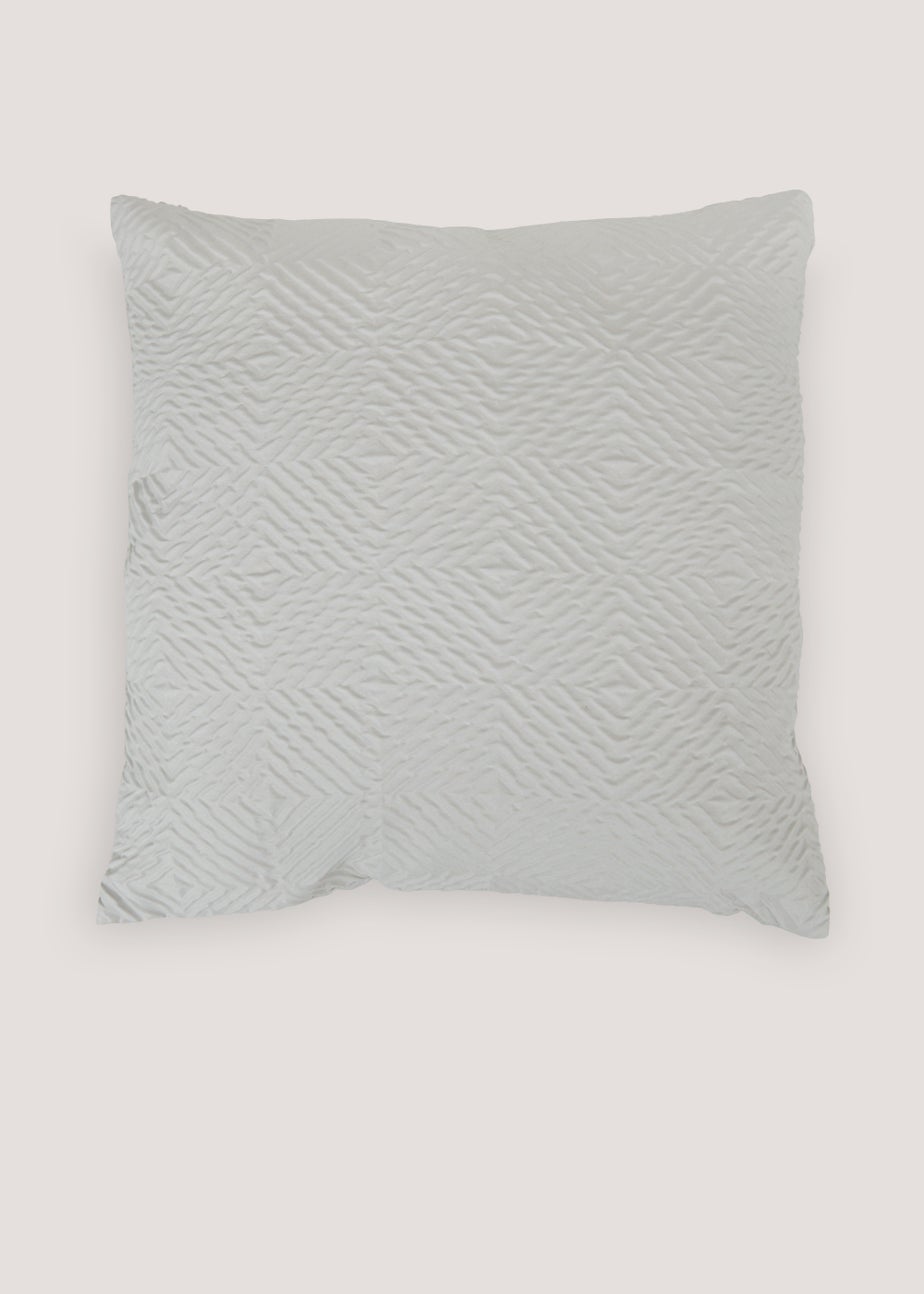 Grey Textured Cushion (40cm x 40cm)