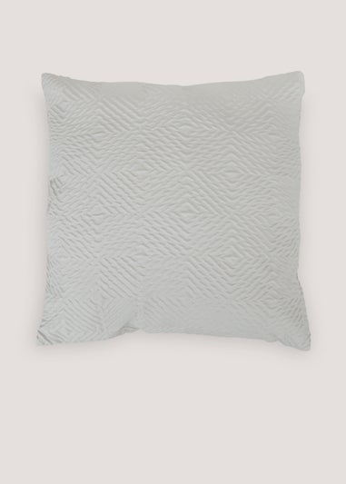 Grey Textured Cushion (40cm x 40cm)