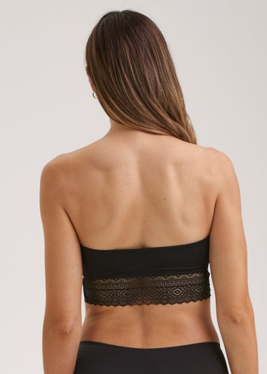 Black Lace Bandeau