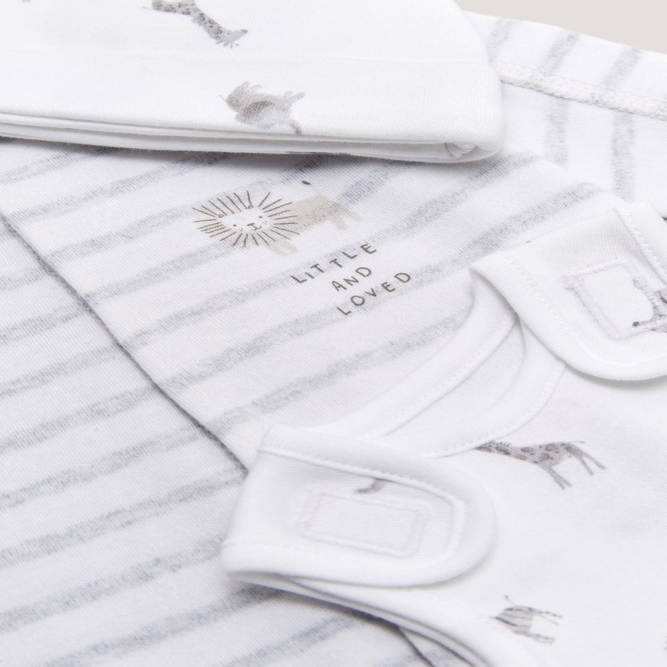 5 Piece Prem Baby White Gift Set (3-4lb)