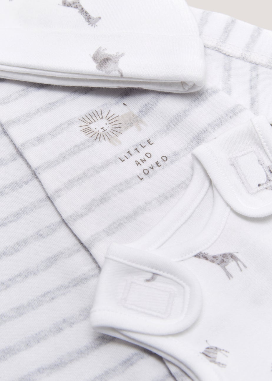 5 Piece Prem Baby White Gift Set (3-4lb)