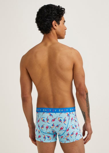 3 Pack Orange Turtle Print Keyhole Briefs