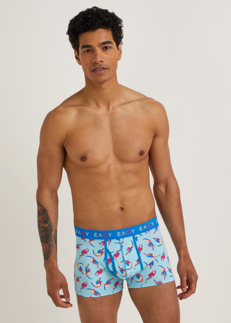 3 Pack Orange Turtle Print Keyhole Briefs