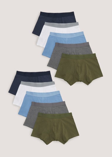 10 Pack Khaki Keyhole Trunks