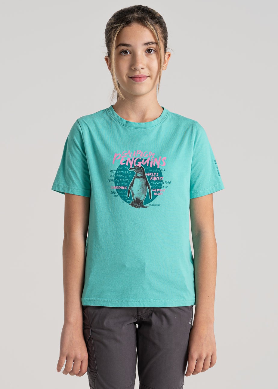 Craghopper Kids Green Ellis T-Shirt (3-13yrs)