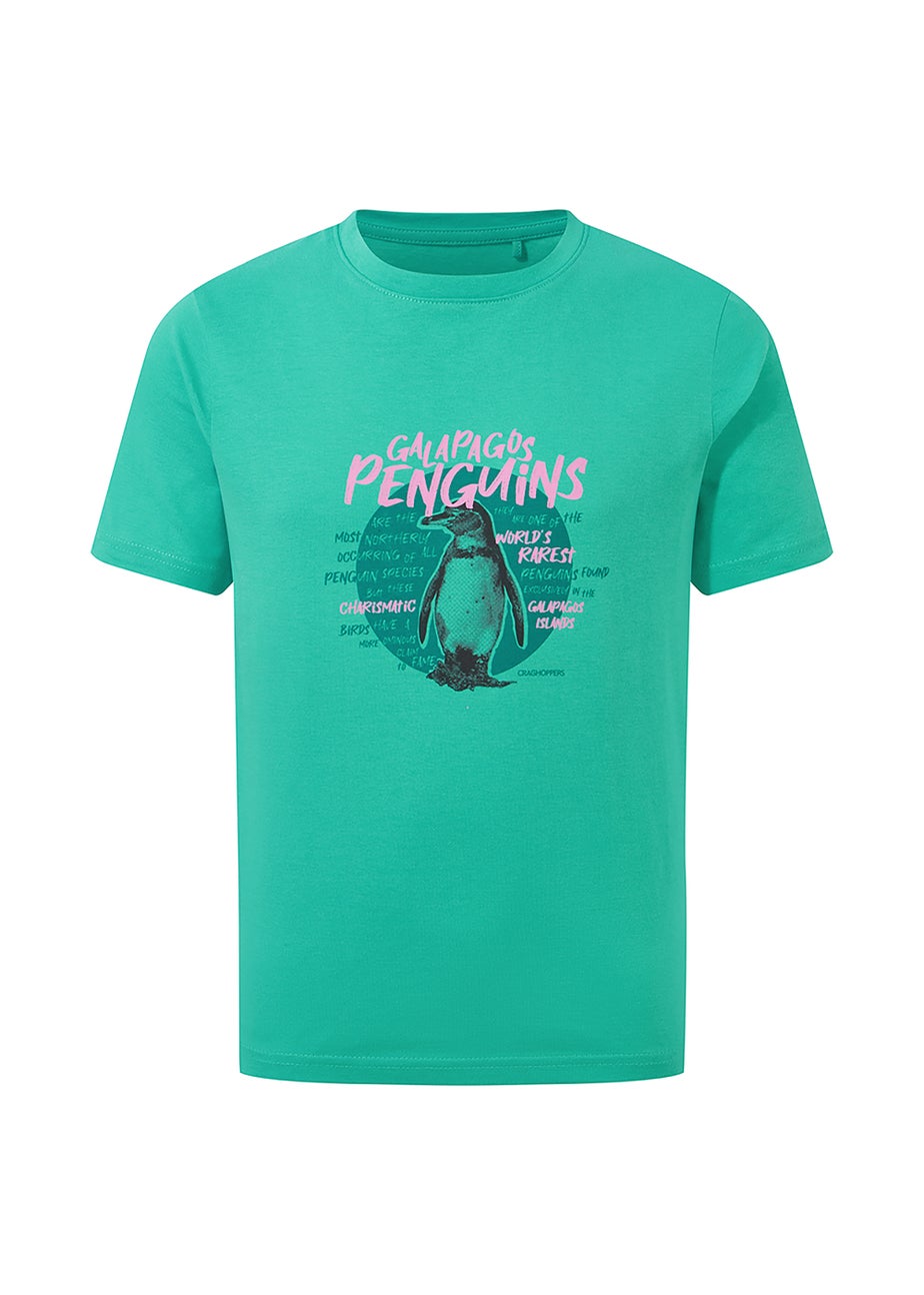 Craghopper Kids Green Ellis T-Shirt (3-13yrs)