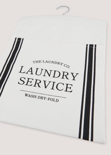 White The Laundry Co Peg Bag (45cm x 30cm)