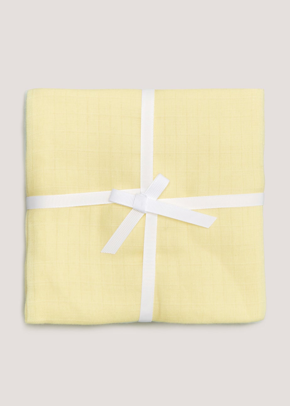 3 Pack Pastel Muslin Cloths (73cm x 73cm)