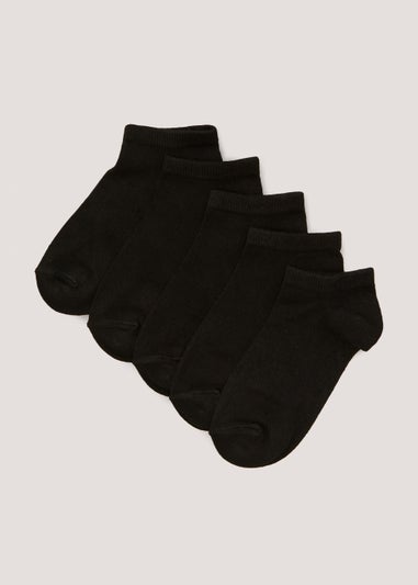 5 Pack Soft Touch Bamboo Trainer Socks