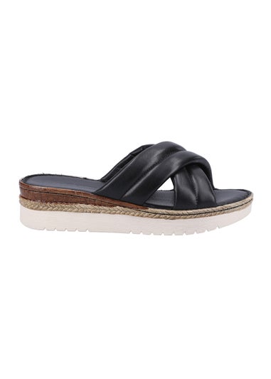Hush Puppies Samira Black Mule Sandals