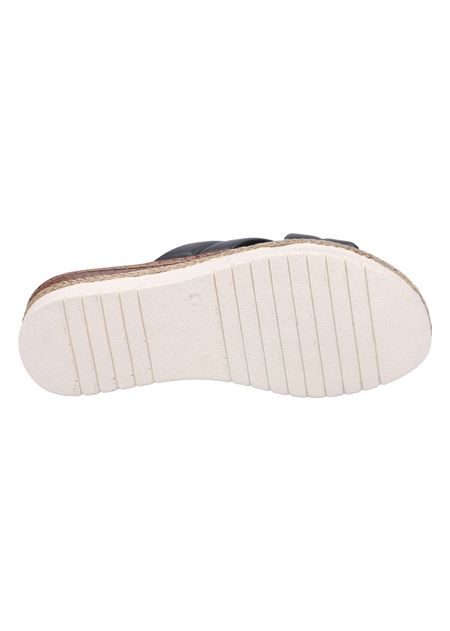 Hush Puppies Samira Black Mule Sandals