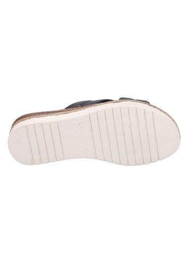 Hush Puppies Samira Black Mule Sandals