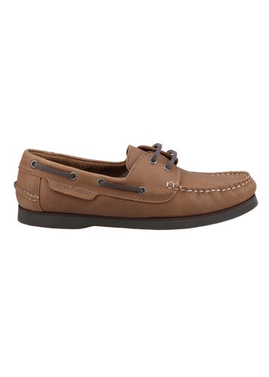 Hush Puppies Henry Tan Boat Shoes